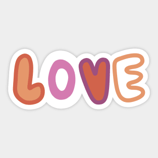 wlw love Sticker